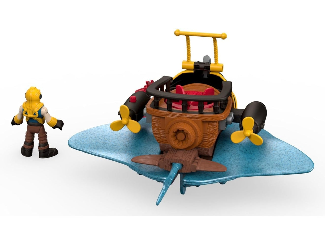 Imaginext imx pirati+ veicolo dhh64-9633