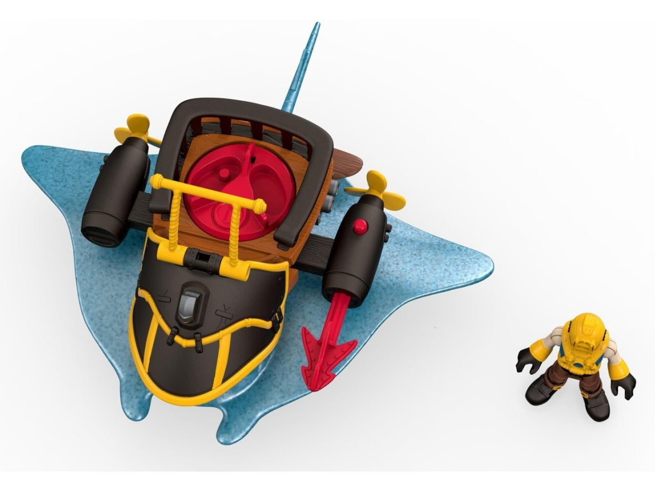 Imaginext imx pirati+ veicolo dhh64-9633