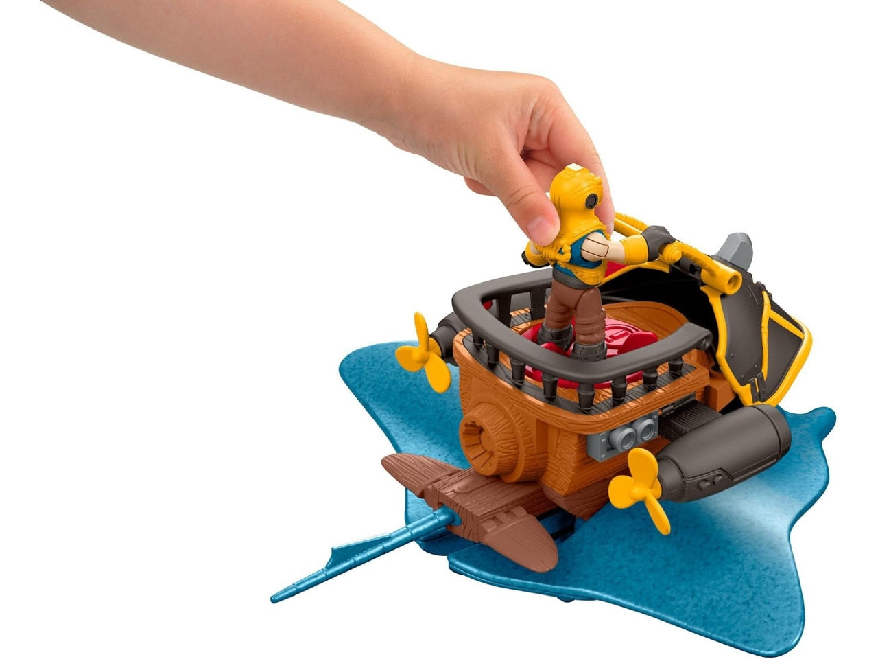 Imaginext imx pirati+ veicolo dhh64-9633