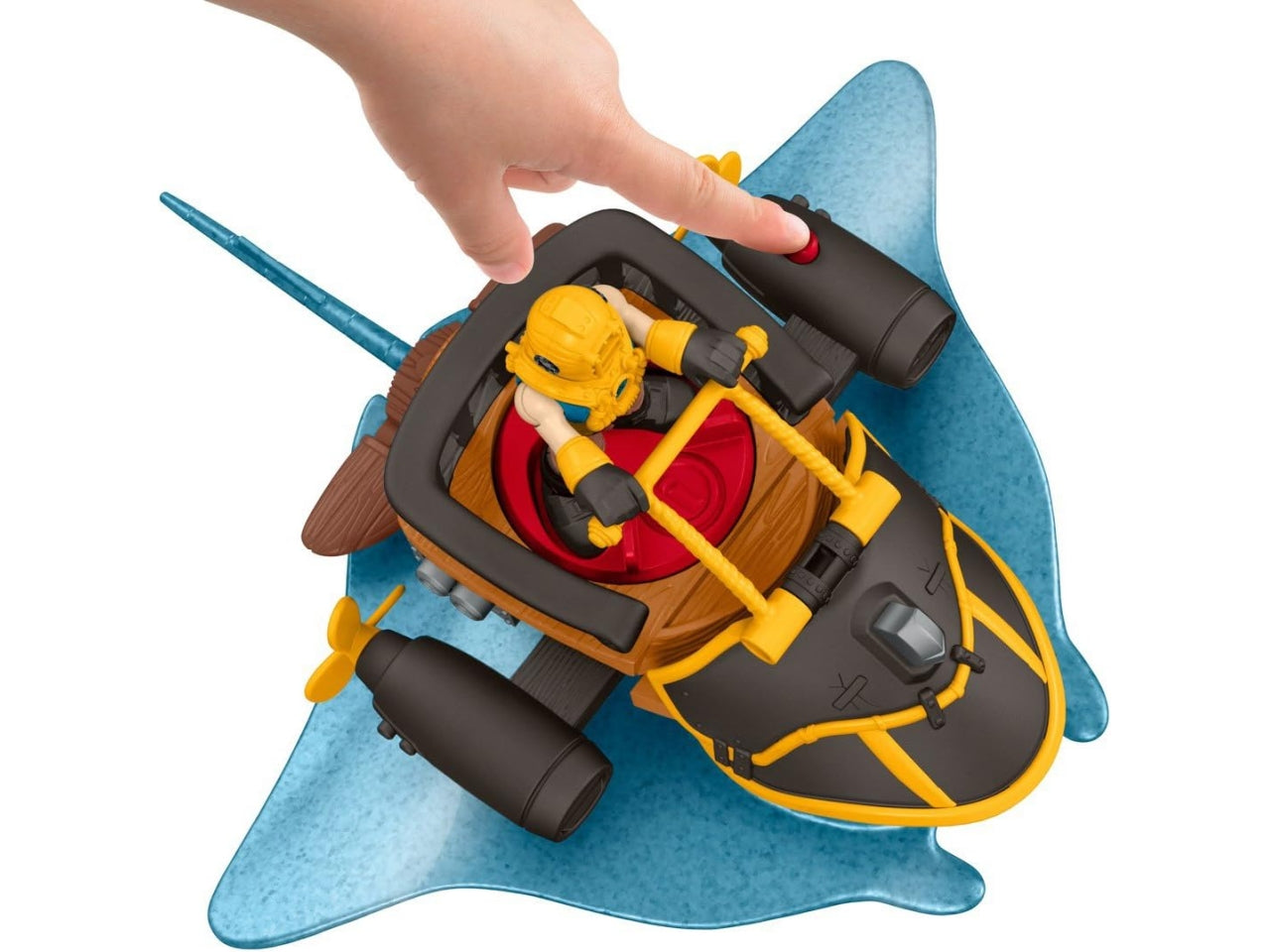 Imaginext imx pirati+ veicolo dhh64-9633