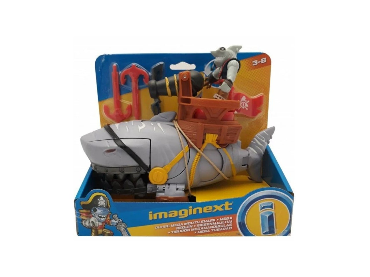 Imaginext imx pirati+ veicolo dhh64-9633