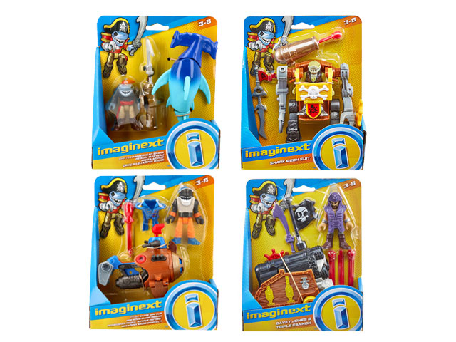 Imaginext imx pirati personaggi base $
