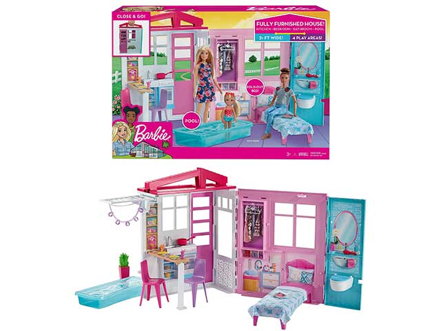 Barbie acc.casa portatile fxg54-0 $