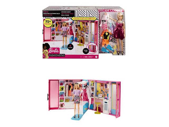 Barbie armadio dei sogni gbk10-0 $