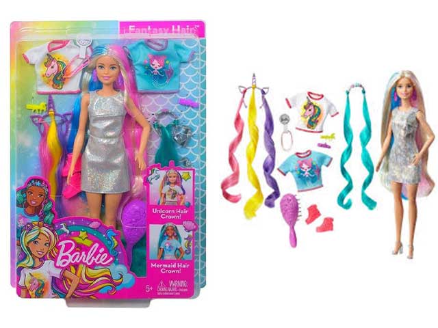 Barbie fantasy hair doll 1 ghn04-0