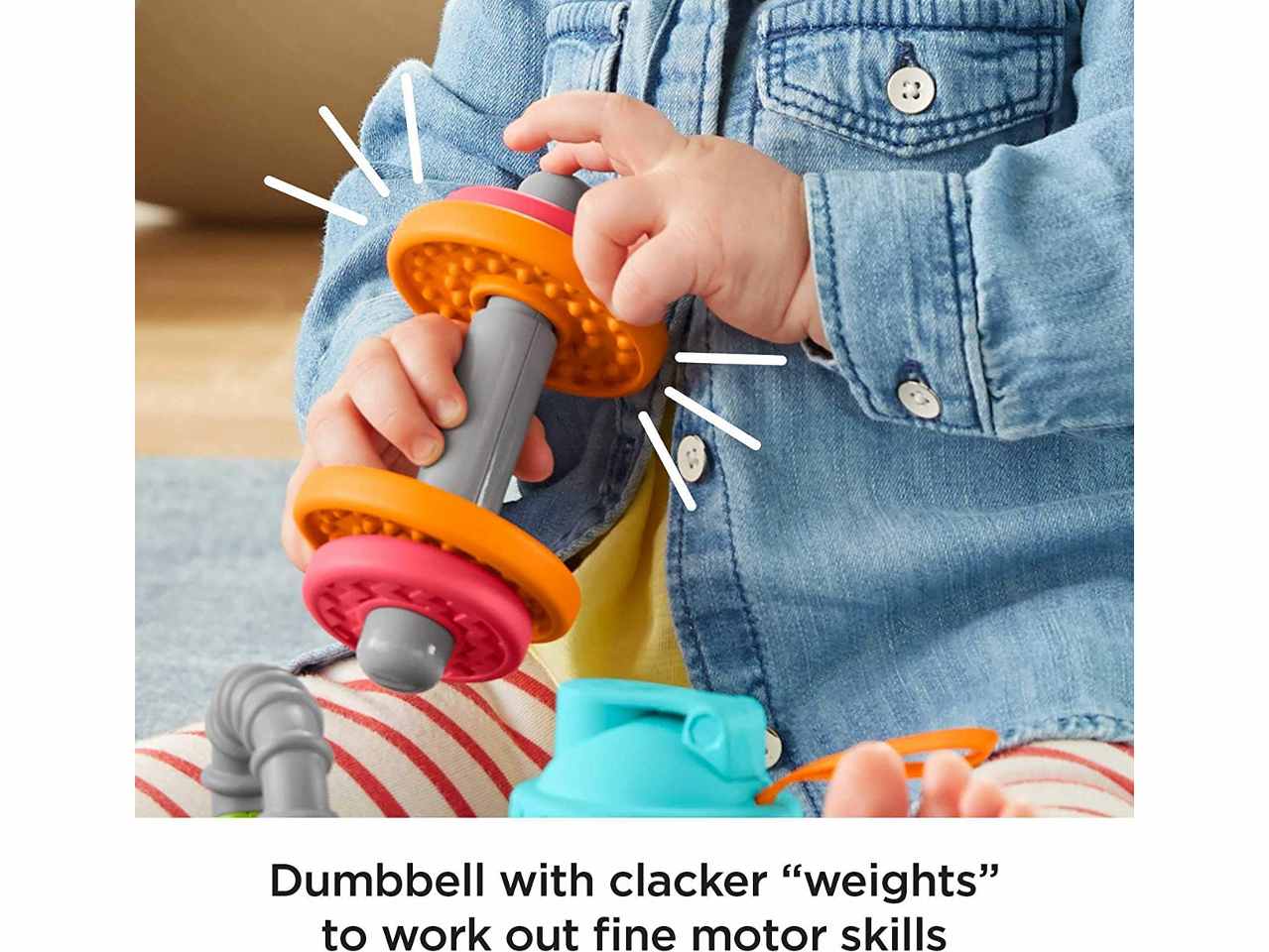 Fisher-price fitness humor set regalo $