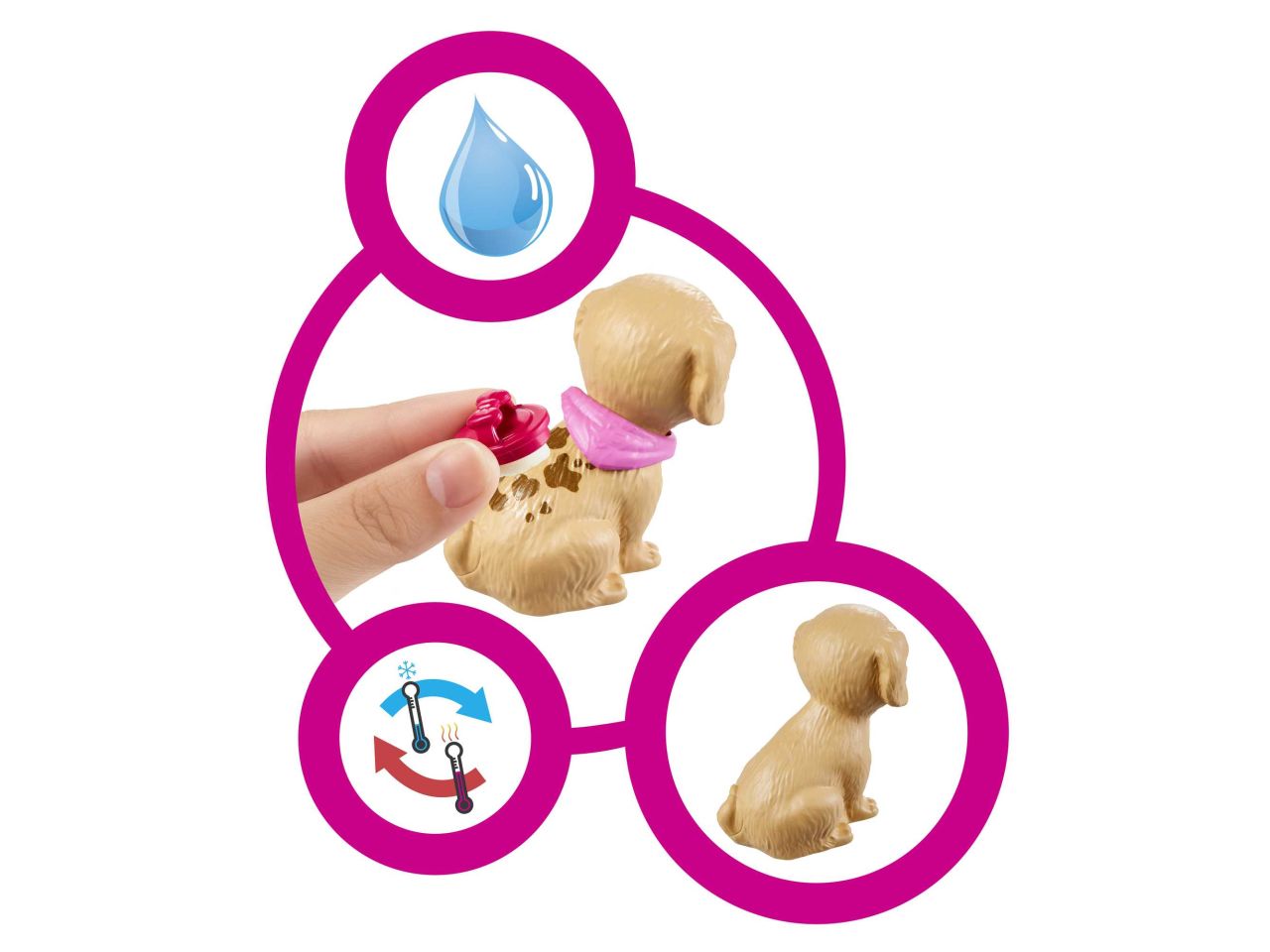 Mattel barbie negozio degli animali con 25 accessori