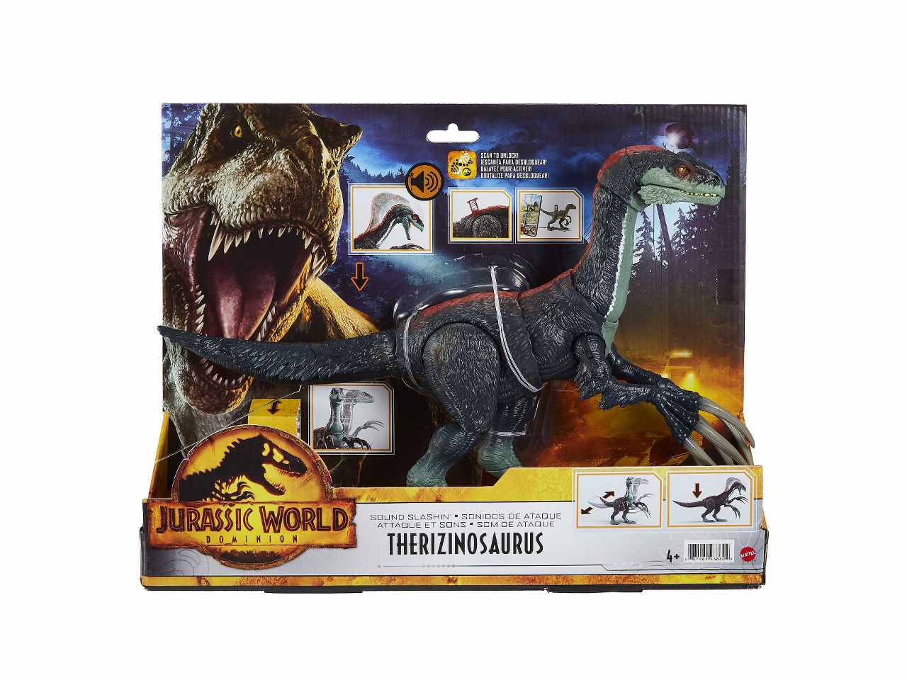 Jurassic world 3 therizin attacco gwd65$