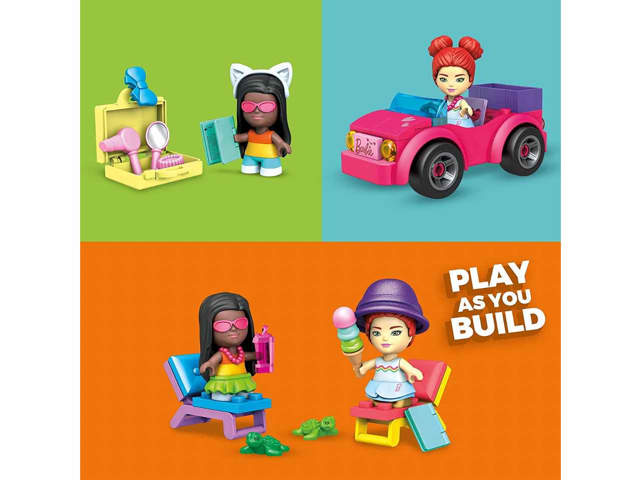 Barbie bulding set playset gwr31-0 $