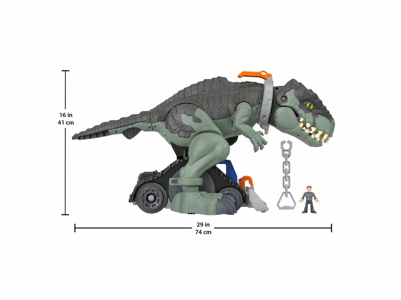 Imaginext jw3 mega dino cr gwt22-0 $