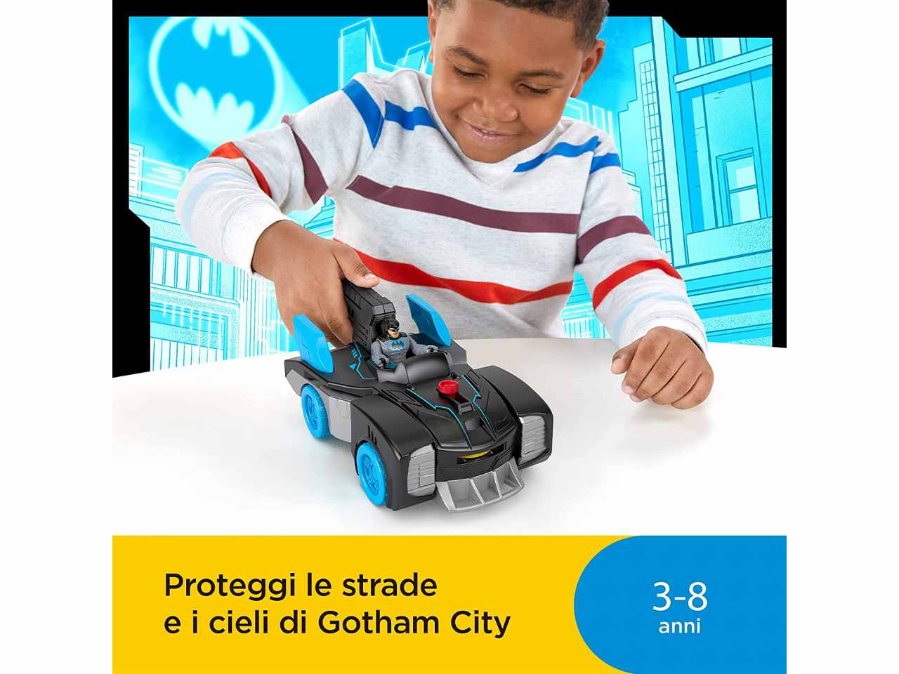 Imaginext dcsf batmobile bat tech gwt24