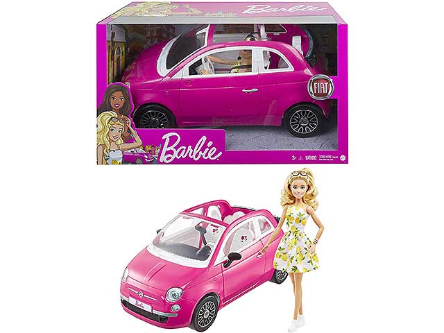 Barbie fiat 500 new gxr57-0 $