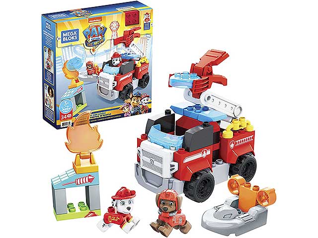 Mega blocks marsh. camion pompieri gyj0
