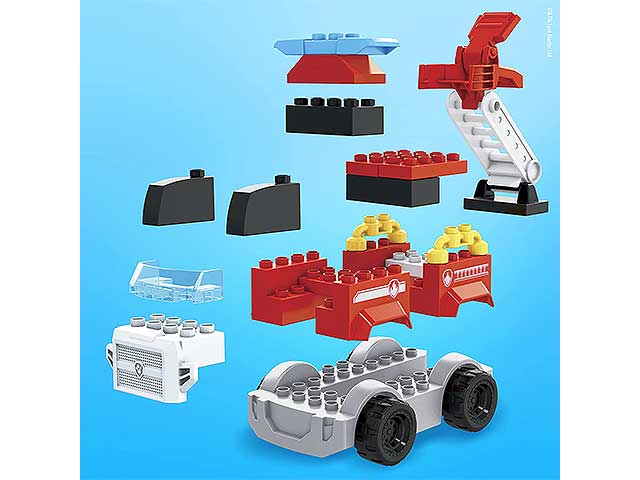 Mega blocks marsh. camion pompieri gyj0