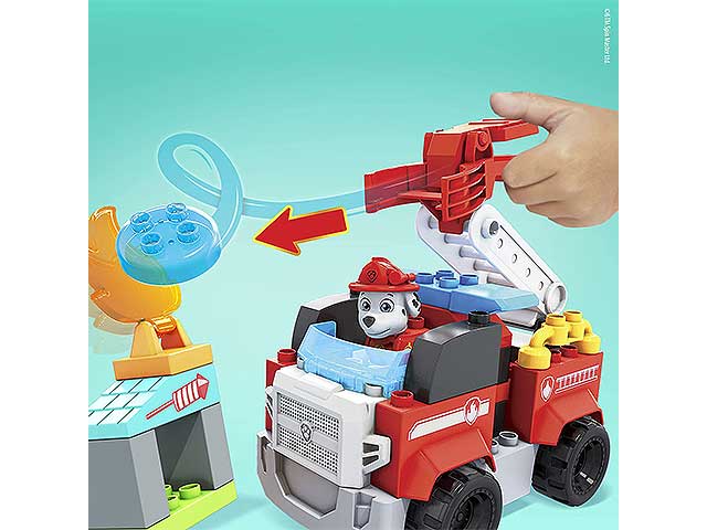 Mega blocks marsh. camion pompieri gyj0