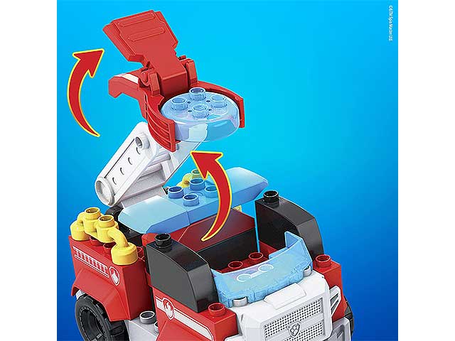 Mega blocks marsh. camion pompieri gyj0