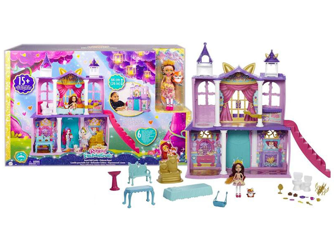 Enchantimals playset castello del ballo