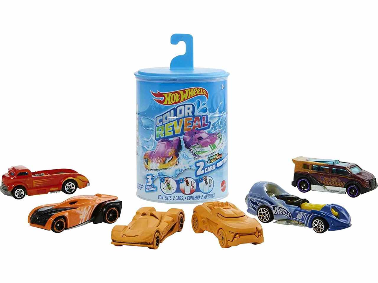 Hot wheels color reveal 2pk gyp13