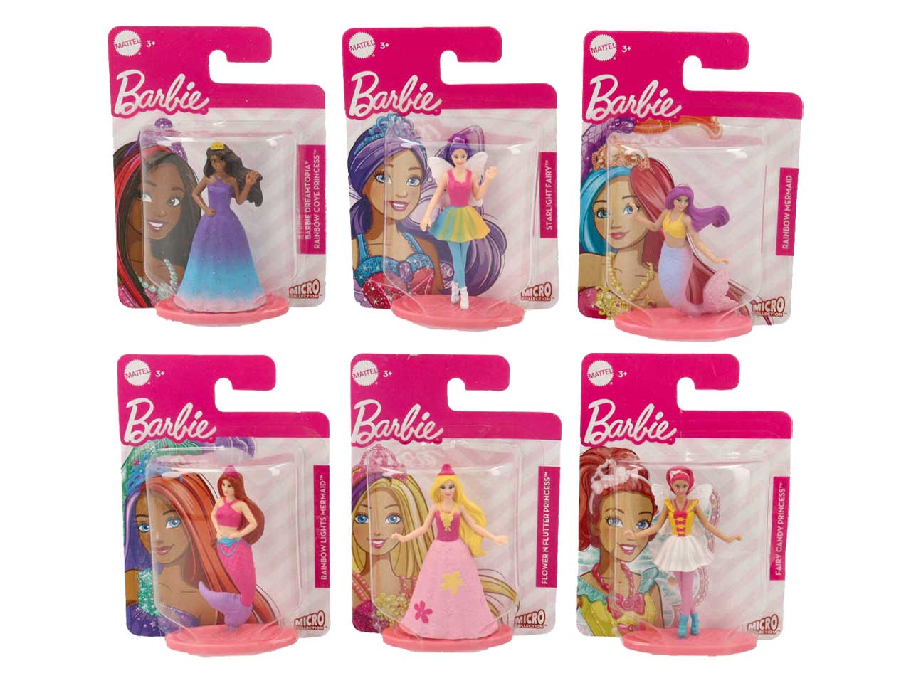 Barbie mini collection figure assortite