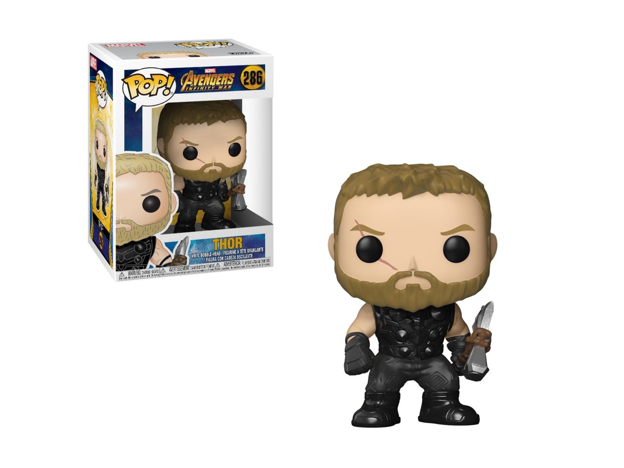 Funko pop! bobble marvel avengers infinity war - thor h.9,5cm