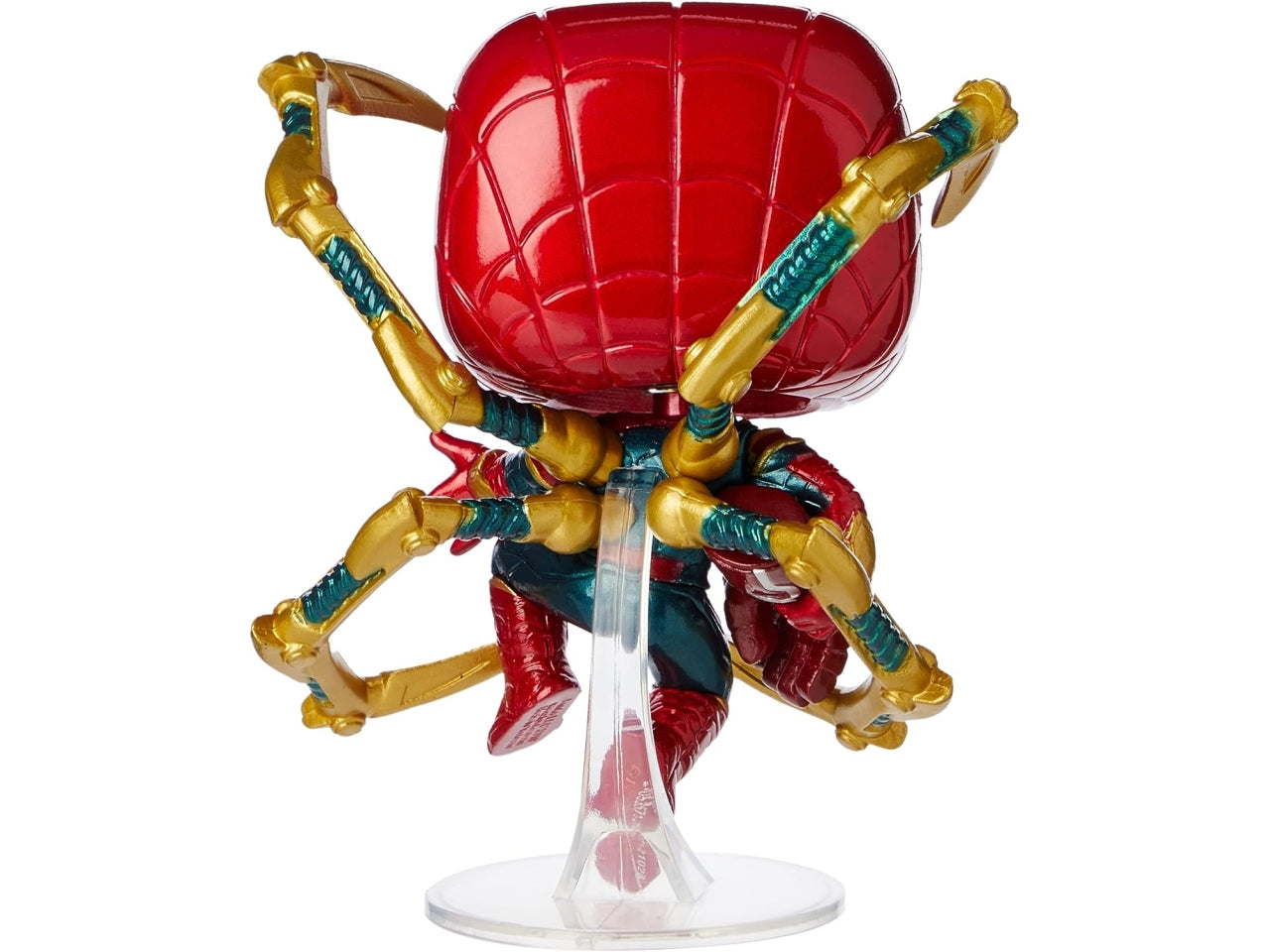 Funko pop marvel: endgame - iron spider con nanogauntlet