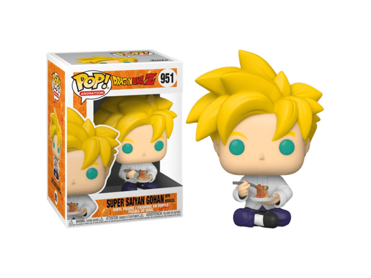 Pop animation: dragon ball z s9 - ss gohan con noodles