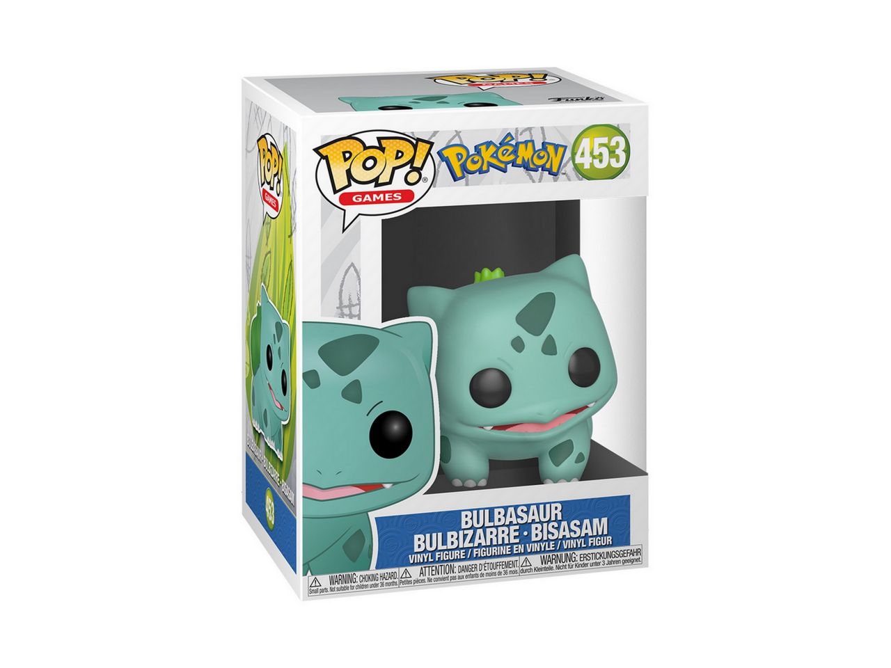 Funko pop! games pokemon - bulbasaur h.9,5cm