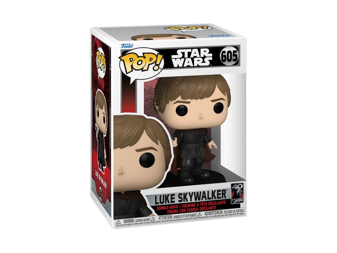 Funko pop! star wars rotj 40th - luke h.9,5cm