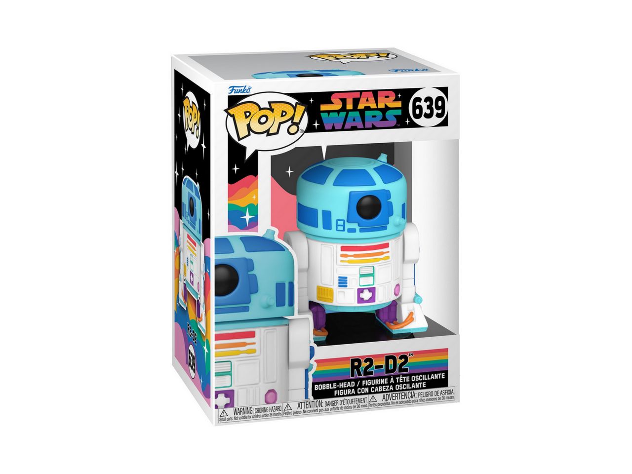 Funko pop! star wars pride 2023 - r2-d2 h.9,5cm