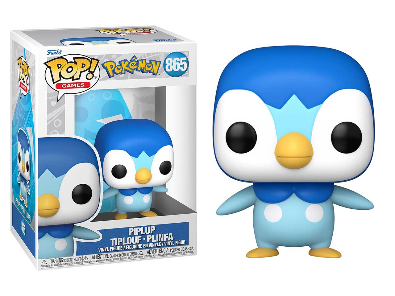 Funko pop games: pokemon - piplup