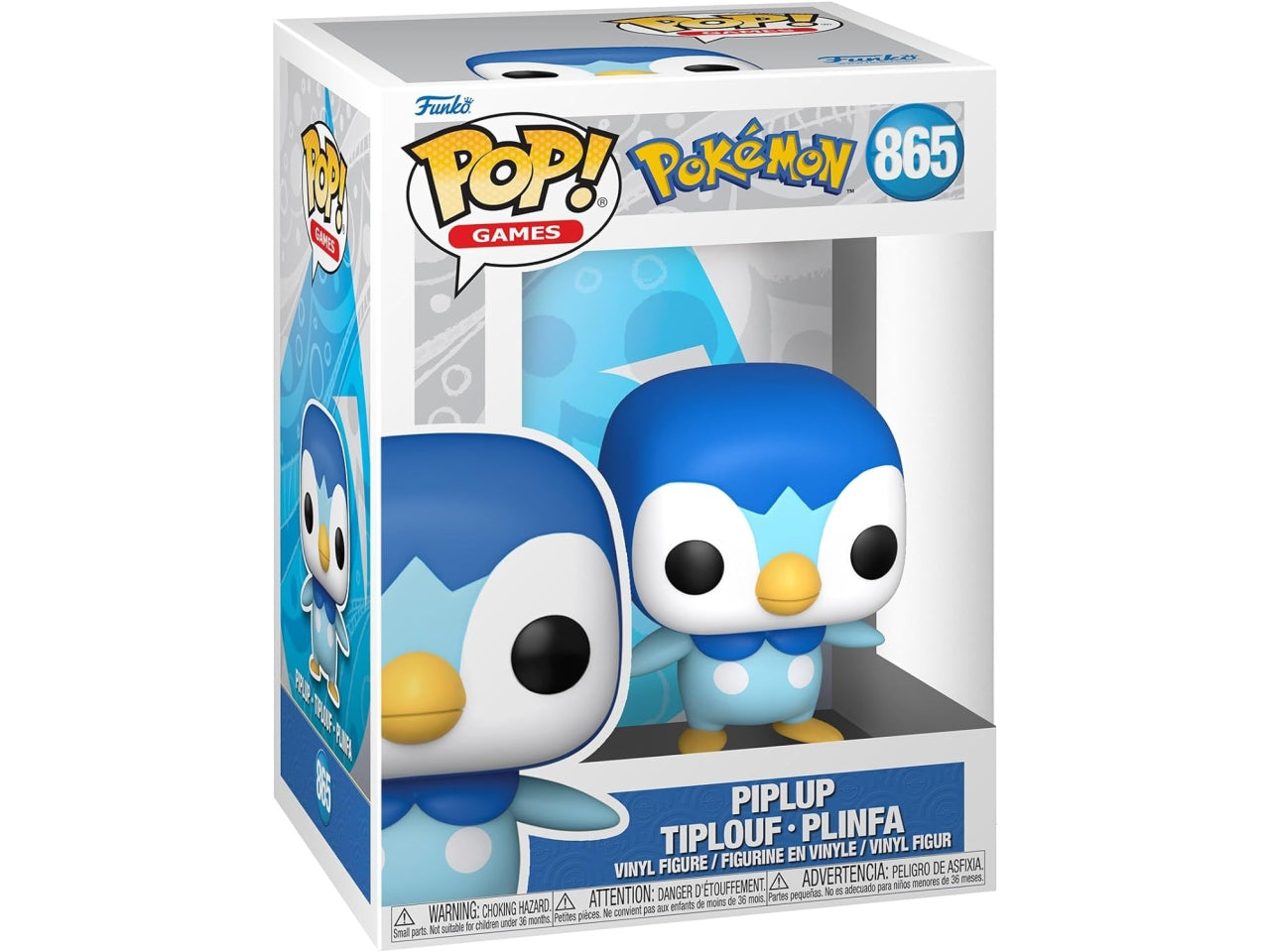 Funko pop games: pokemon - piplup