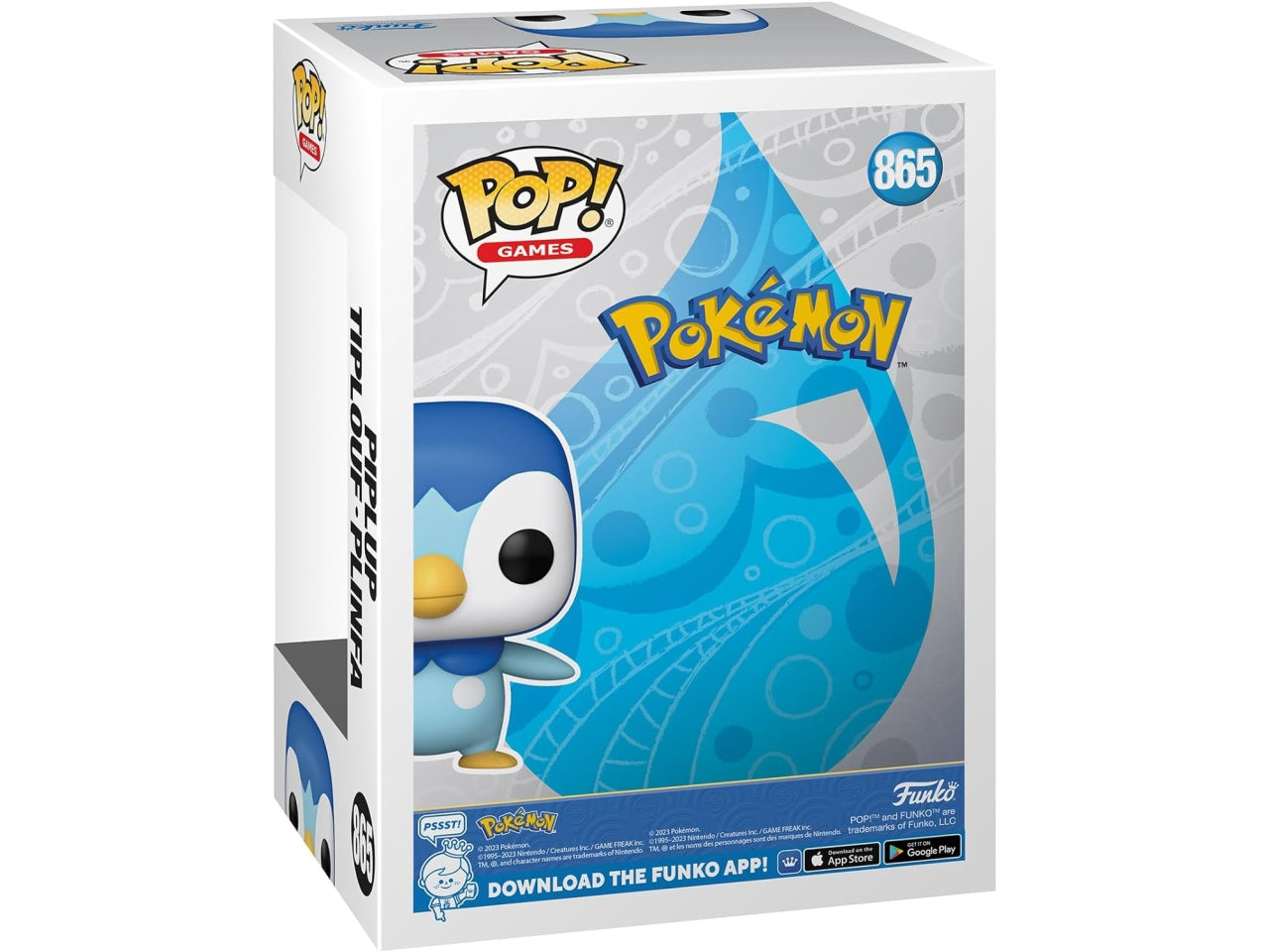 Funko pop games: pokemon - piplup