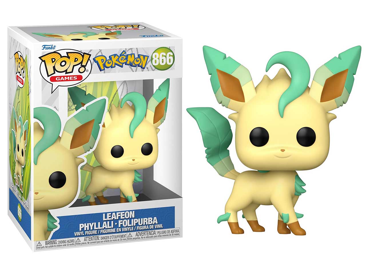 Funko pop games: pokemon - leafeon