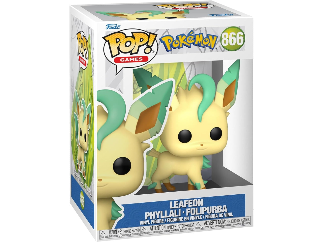 Funko pop games: pokemon - leafeon