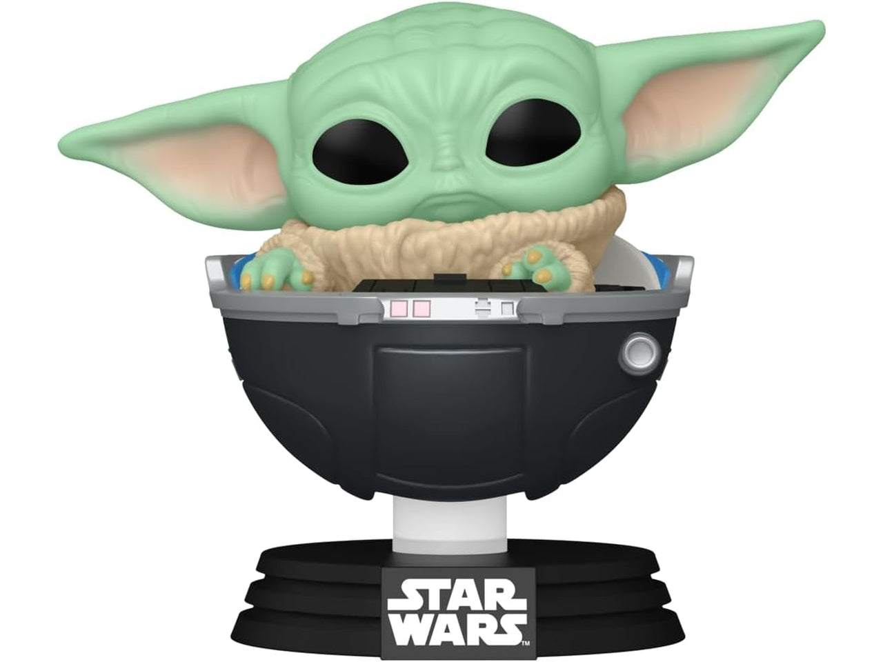 Pop vinyl: mandalorian s9 - grogu con prama