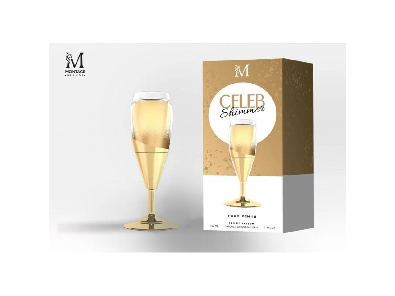 Mirage celeb shimmer pour femme eau de toilette 100ml