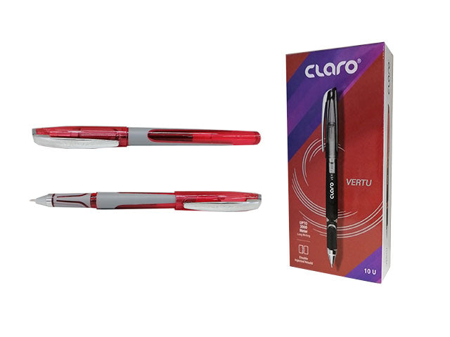 L.claro penna vertu rossa 10 pezzi