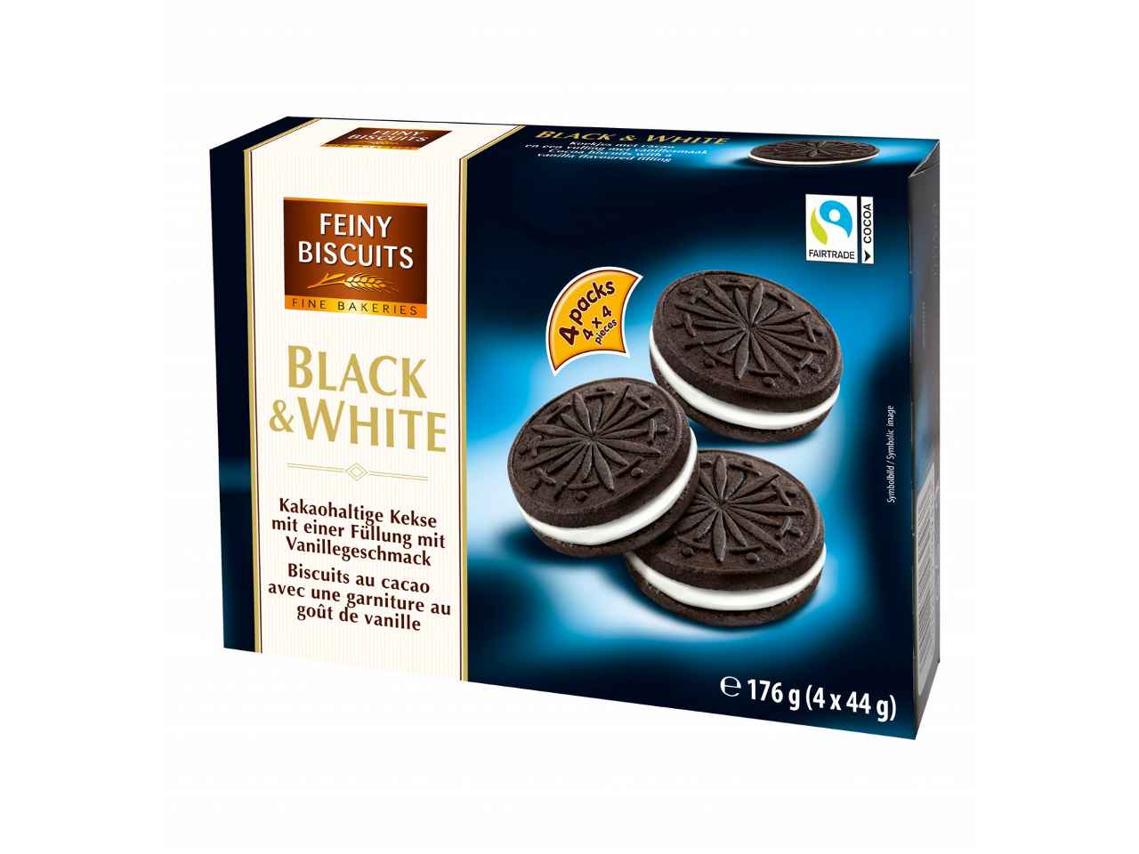 Biscotti black & white 176gr