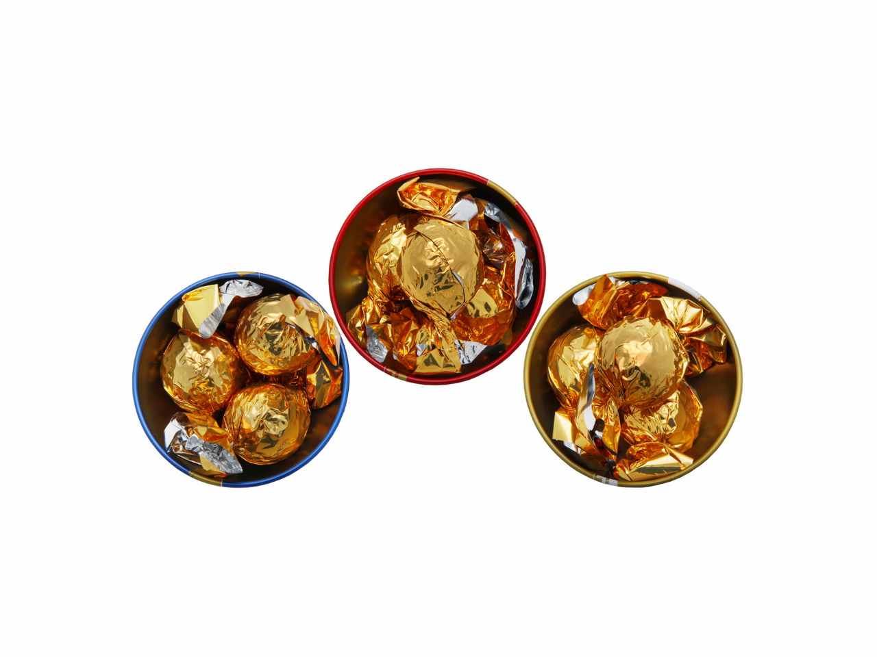 Pallina di natale con praline 30gr