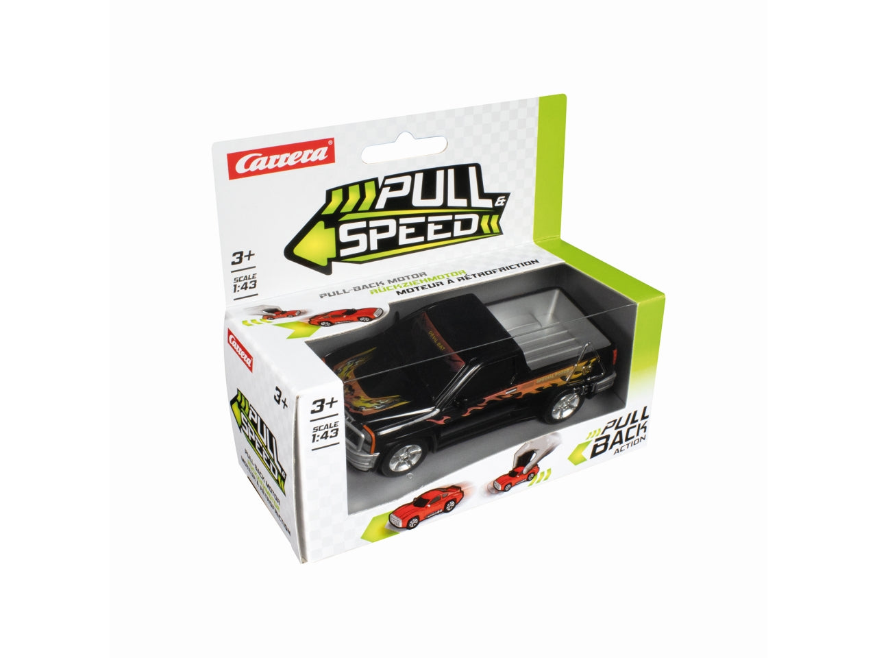 Pull & speed mixed cars