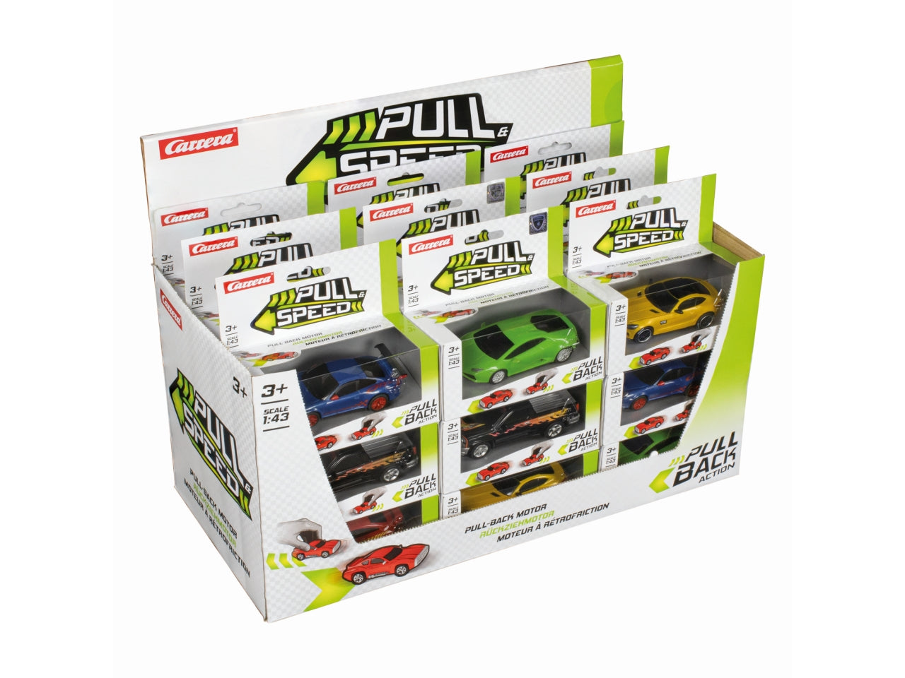 Pull & speed mixed cars