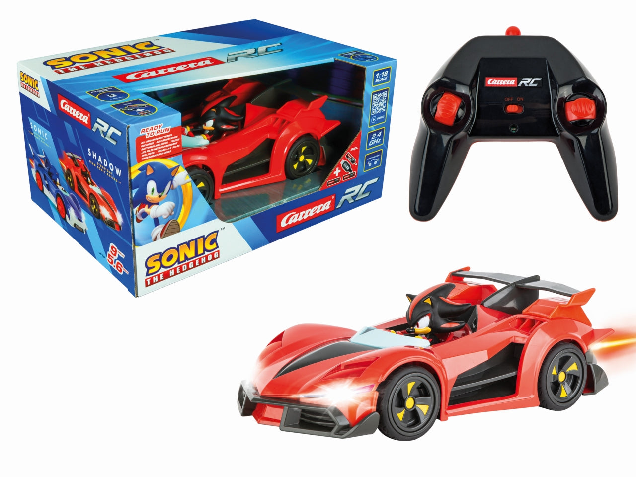 Carrera performance versione 2,4ghz team sonic racing -shadow