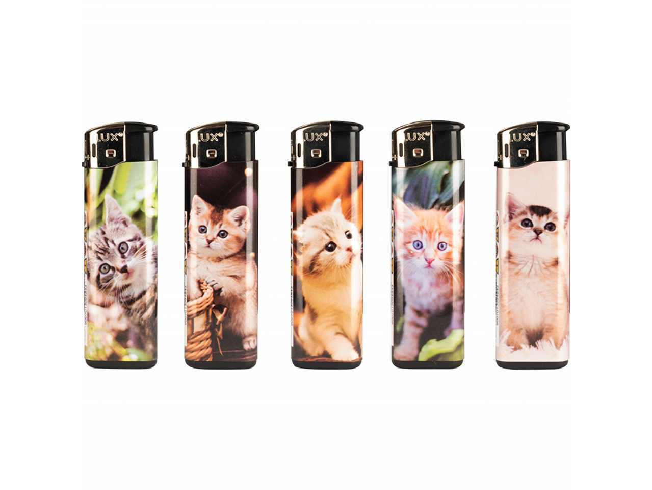 Accendino lux gatto 50 pezzi 7602