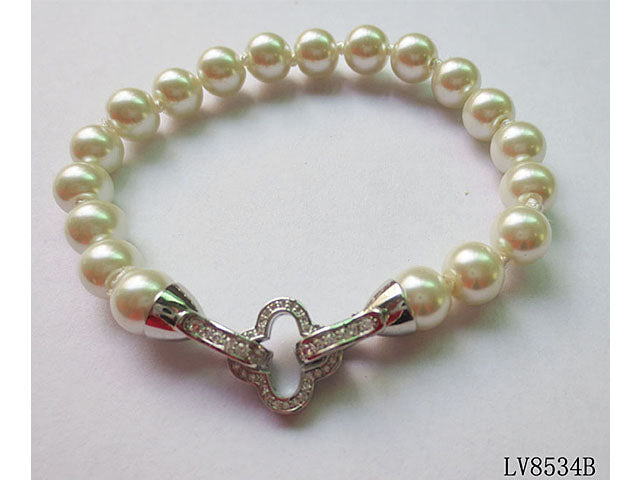 Bracciale metallo e cristallo b 58534