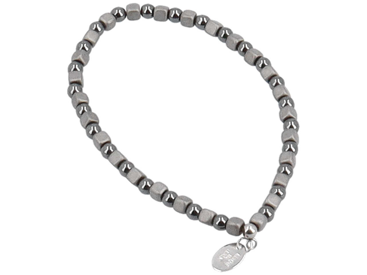Bracciale uomo ematite bu21507