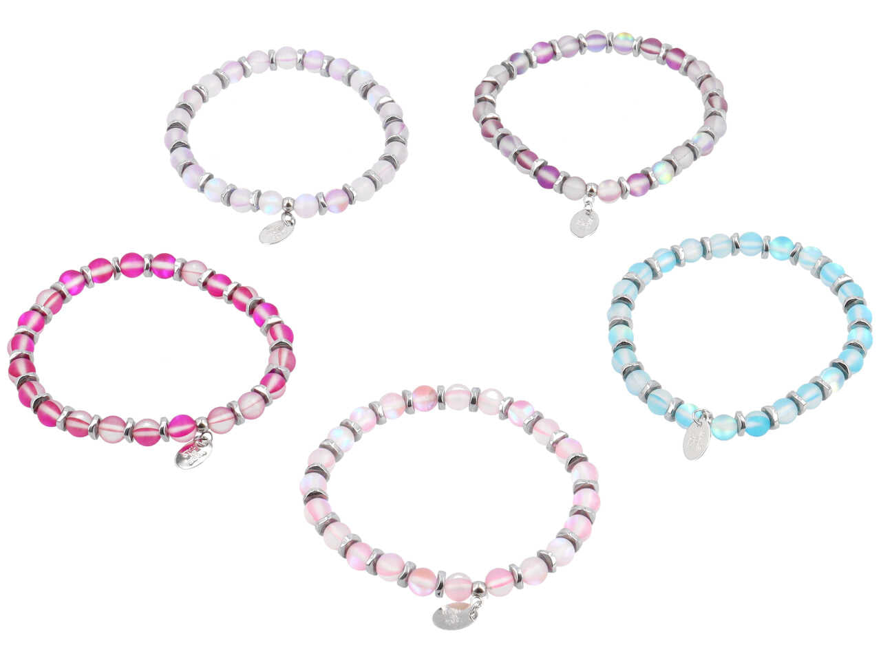 Bracciale ematite+perla fiume b 22037