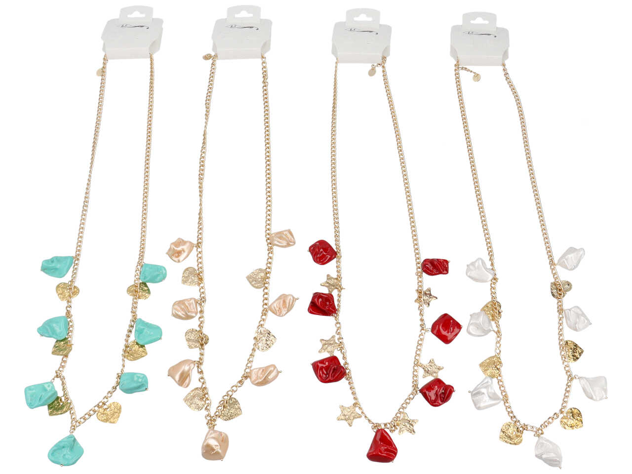 Collana met.+madreperla c 22330