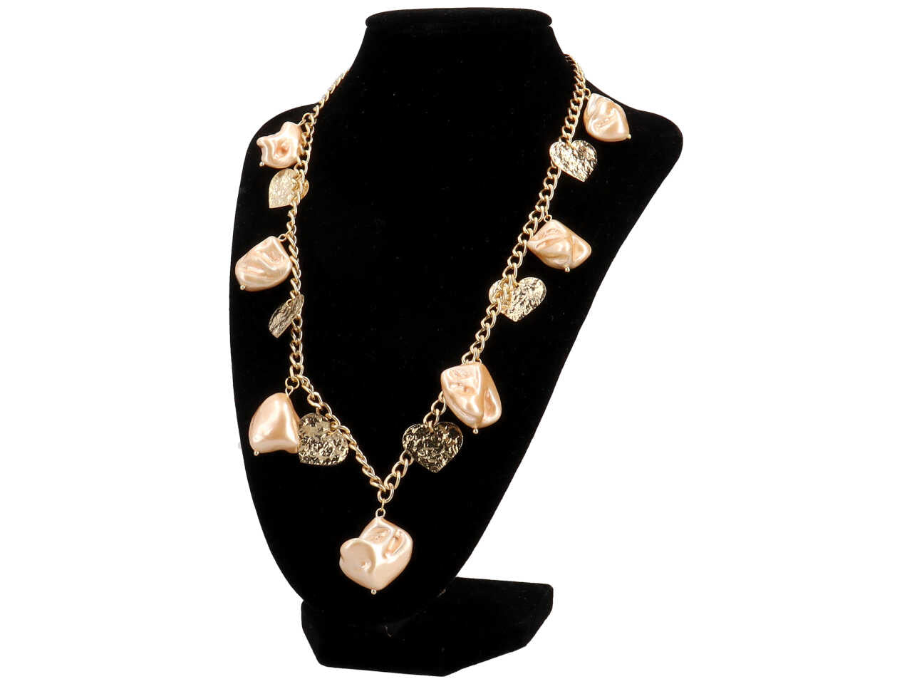 Collana met.+madreperla c 22330