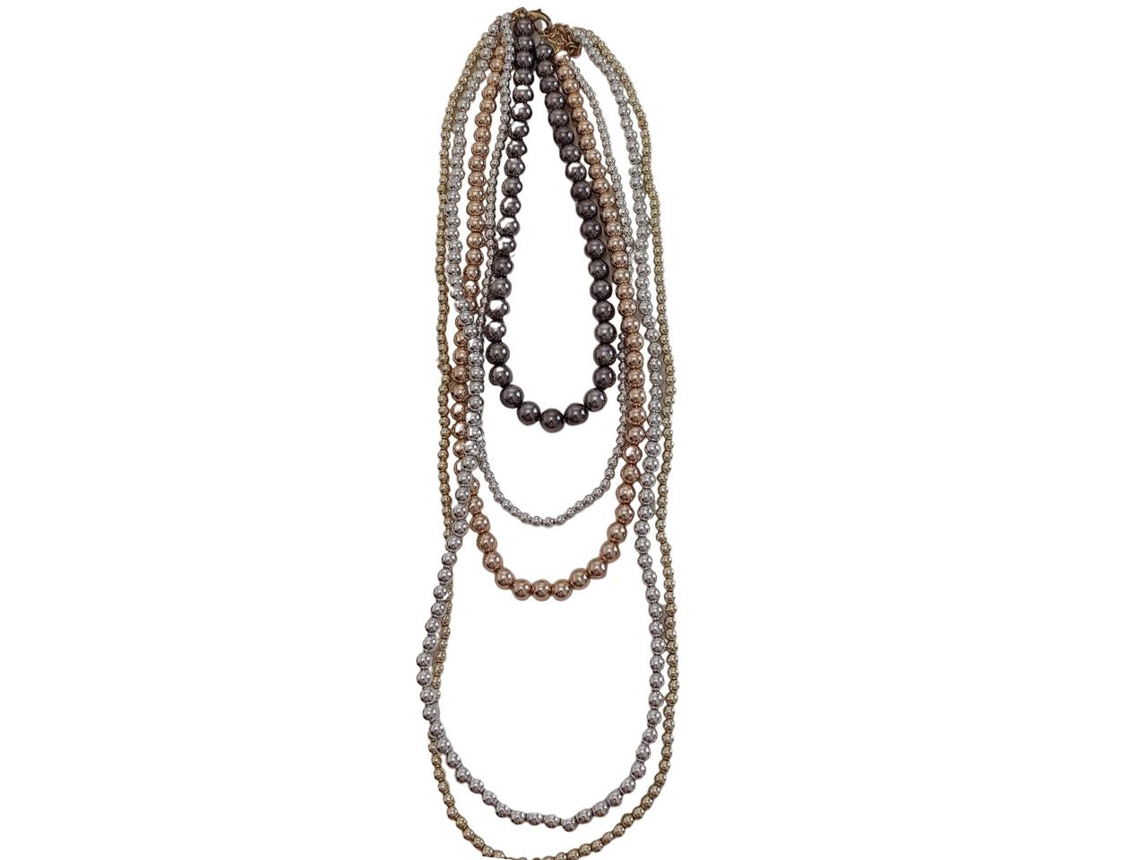 Collana acrilico 5 fili