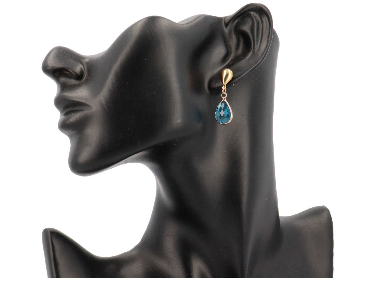 Collana in acciaio e cristallo